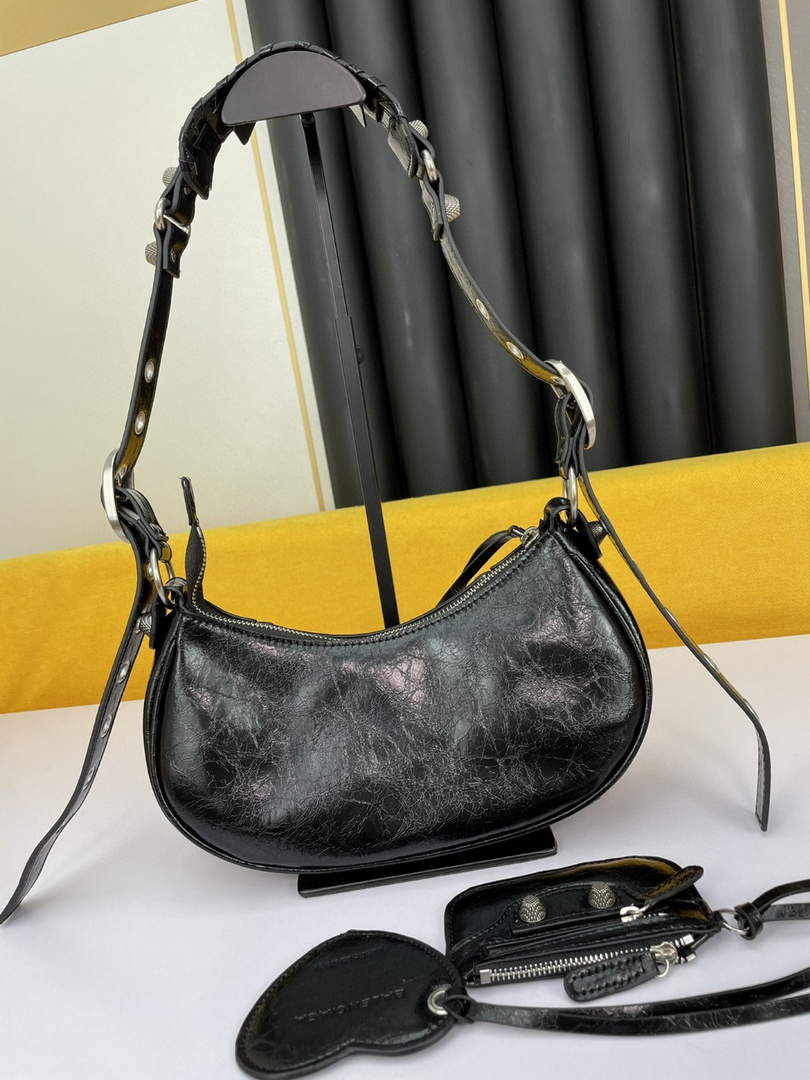 Balenciaga 700940210 Women's Neo Cagole Xs Handbag In Black