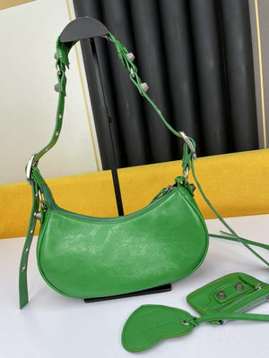 Balenciaga 700940210 Women's Neo Cagole Xs Handbag In Green - Default Title - View 2