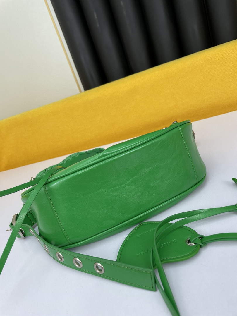 Balenciaga 700940210 Women's Neo Cagole Xs Handbag In Green