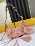 Balenciaga 700940210 Women's Neo Cagole Xs Handbag In Pink