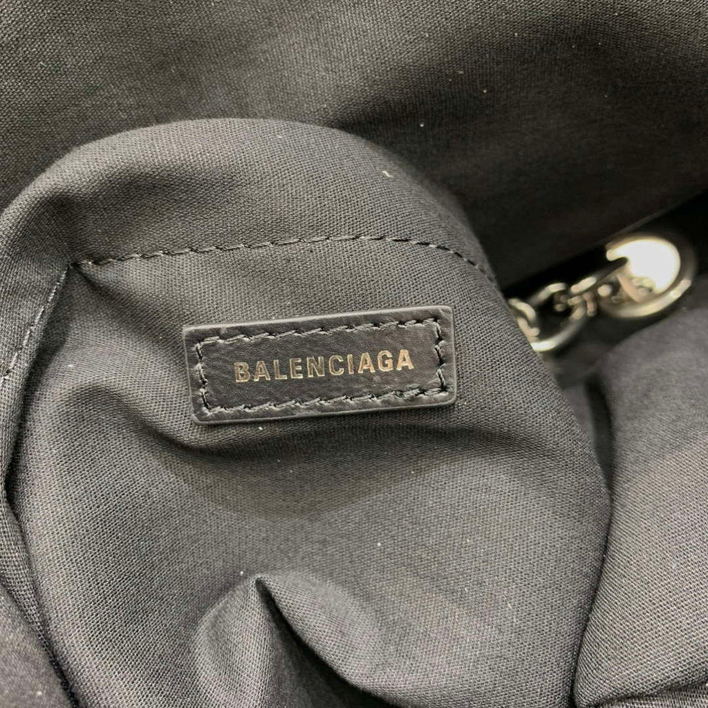 Balenciaga 7816722 Women's Monaco Large Bag Quilted in Black