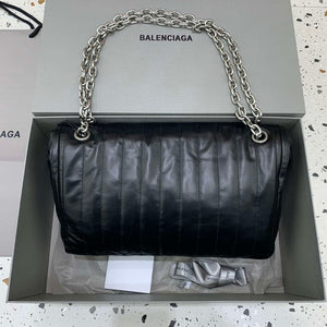 Balenciaga 7816722 Women's Monaco Meduim Bag Quilted in Black - Default Title - View 2