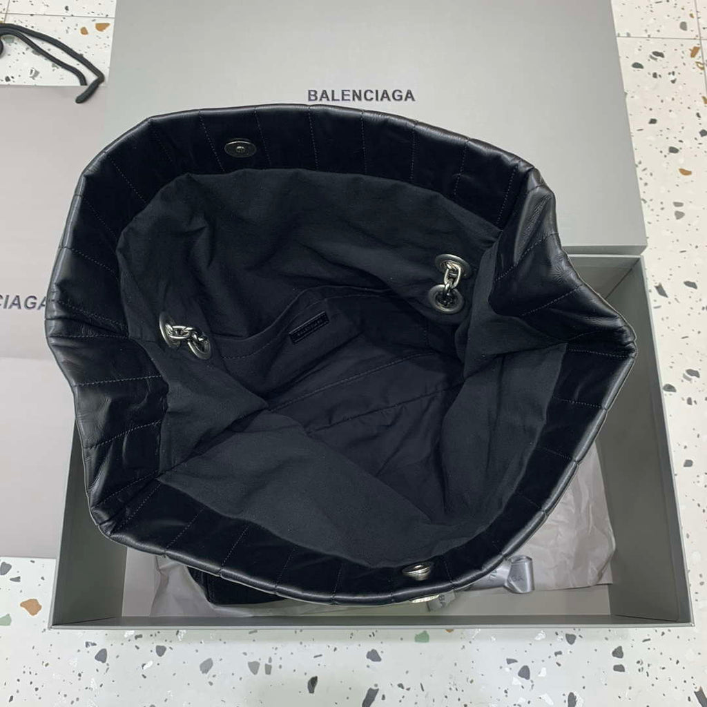 Balenciaga 7816722 Women's Monaco Meduim Bag Quilted in Black