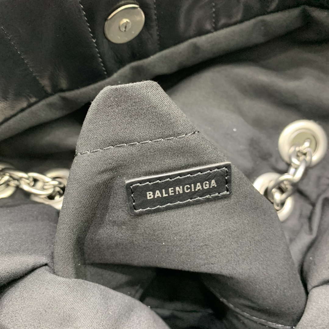 Balenciaga 7816722 Women's Monaco Meduim Bag Quilted in Black