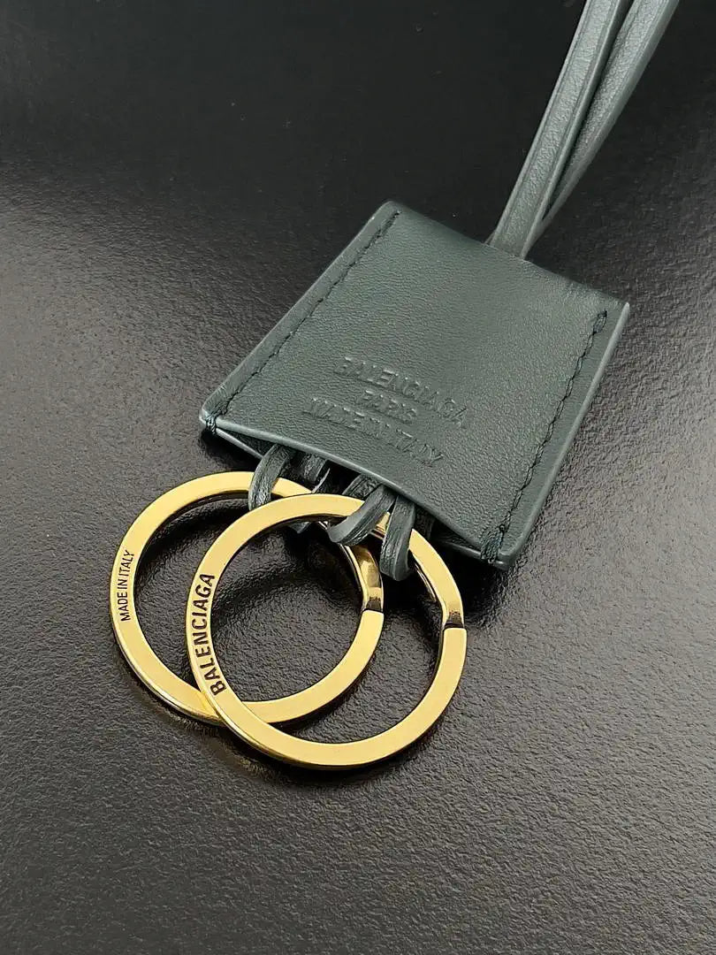 Balenciaga 7897442 Rodeo Handbag Large in Forest green smooth calfskin aged-Gold