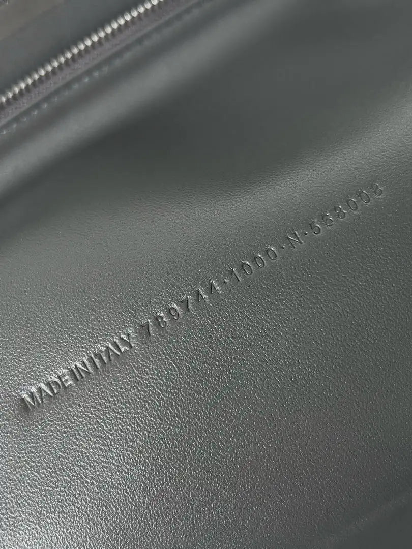 Balenciaga 7897442 Rodeo Handbag Large in Gray smooth calfskin aged-Silver