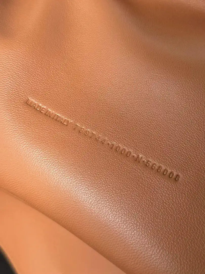 Balenciaga 7897442 Rodeo Handbag Large in  Brown Suede aged-Silver