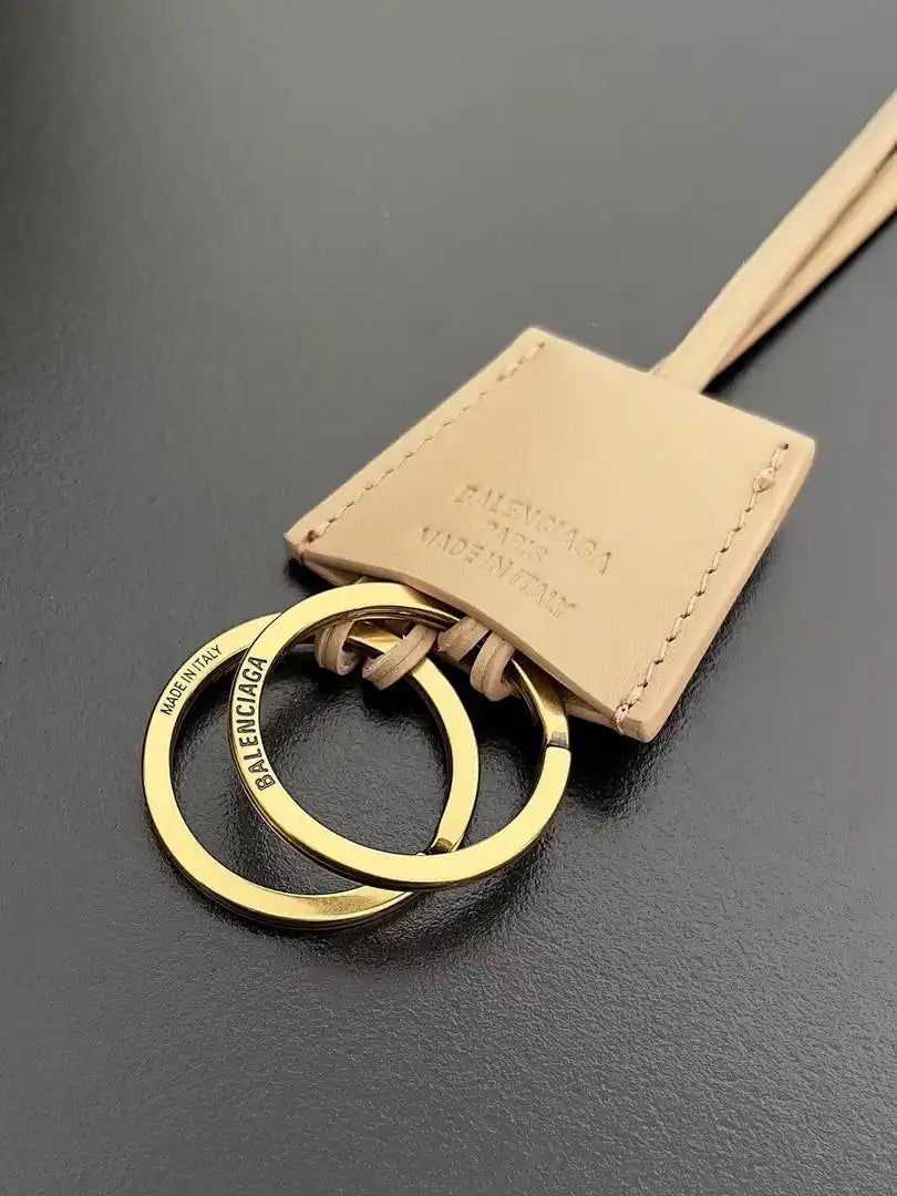 Balenciaga 7897792 Rodeo Handbag Small in Milk Tea smooth calfskin Gold
