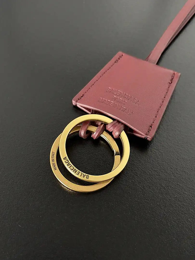 Balenciaga 7897792 Rodeo Handbag Small in Red smooth calfskin Gold