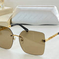 Balenciaga 628247 Dynasty Cat Sunglasses Weekend Butterfly Sunglasses B990209 - Default Title - View 1