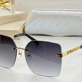 Balenciaga 628247 Dynasty Cat Sunglasses Weekend Butterfly Sunglasses B990210 - Default Title - View 1