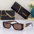 Balenciaga 628247 Dynasty Cat Sunglasses Weekend Butterfly Sunglasses B990218 - Default Title - View 1