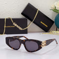 Balenciaga 628247 Dynasty Cat Sunglasses Weekend Butterfly Sunglasses B990219 - Default Title - View 1