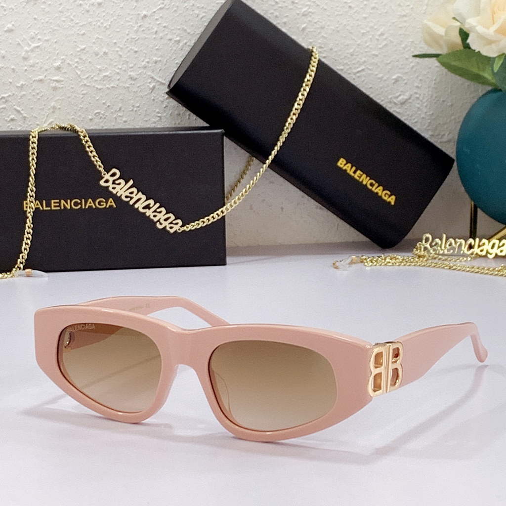 Balenciaga 628247 Dynasty Cat Sunglasses Weekend Butterfly Sunglasses B990221 - Default Title - View 1