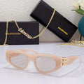 Balenciaga 628247 Dynasty Cat Sunglasses Weekend Butterfly Sunglasses B990222 - Default Title - View 1