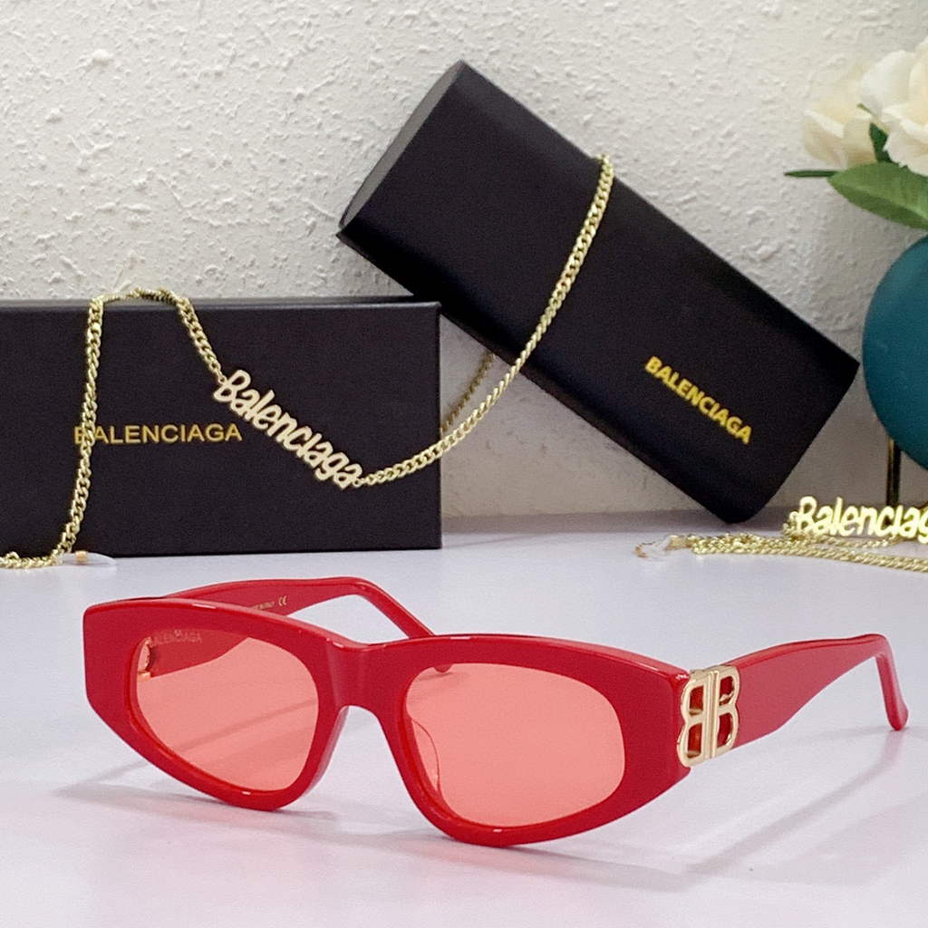Balenciaga 628247 Dynasty Cat Sunglasses Weekend Butterfly Sunglasses B990225 - Default Title - View 1