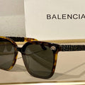 Balenciaga 628247 Dynasty Cat Sunglasses Weekend Butterfly Sunglasses B990242 - Default Title - View 1