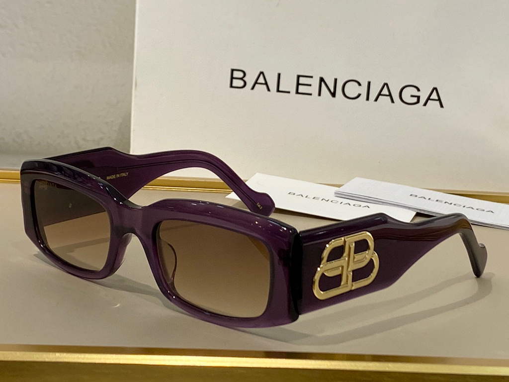 Balenciaga 628247 Dynasty Cat Sunglasses Weekend Butterfly Sunglasses B990249 - Default Title - View 1