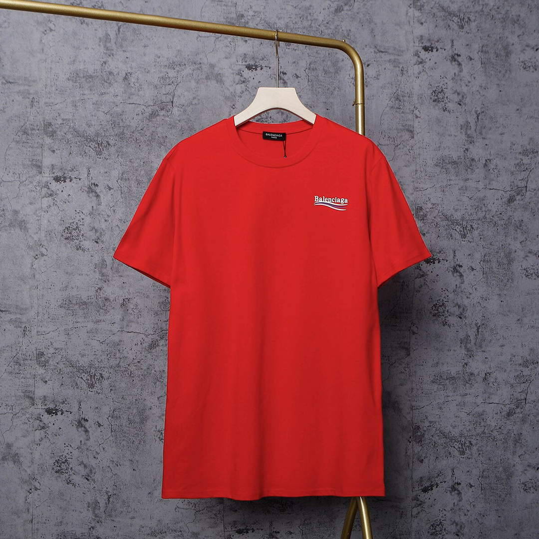 Balenciaga Women Men T-shirts Wholesale Balenciaga Short Sleeve Clothing BA77532