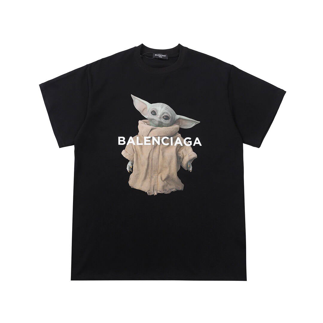 Balenciaga Women Men T-shirts Wholesale Balenciaga Short Sleeve Clothing BA77537