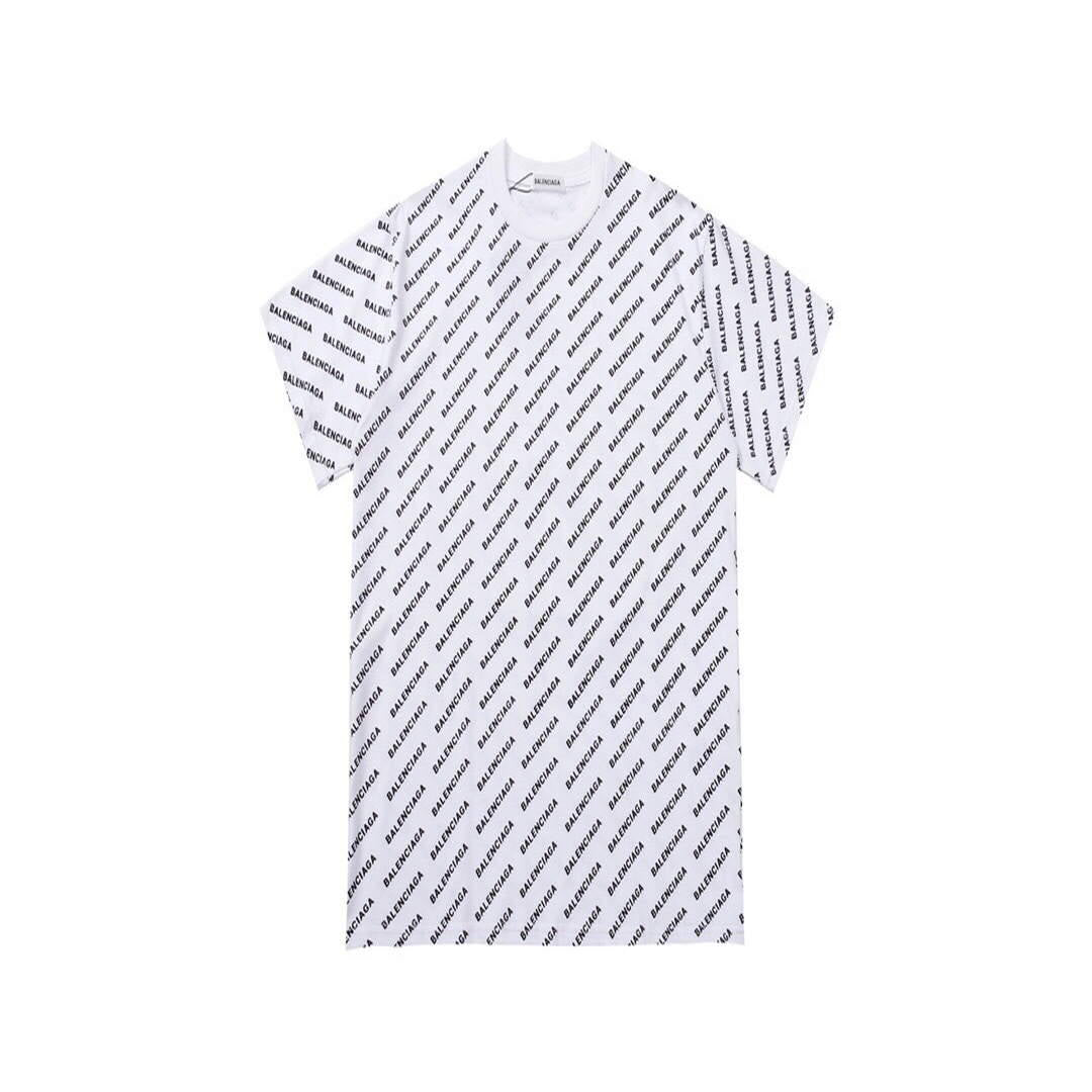 Balenciaga Women Men T-shirts Wholesale Balenciaga Short Sleeve Clothing BA77539
