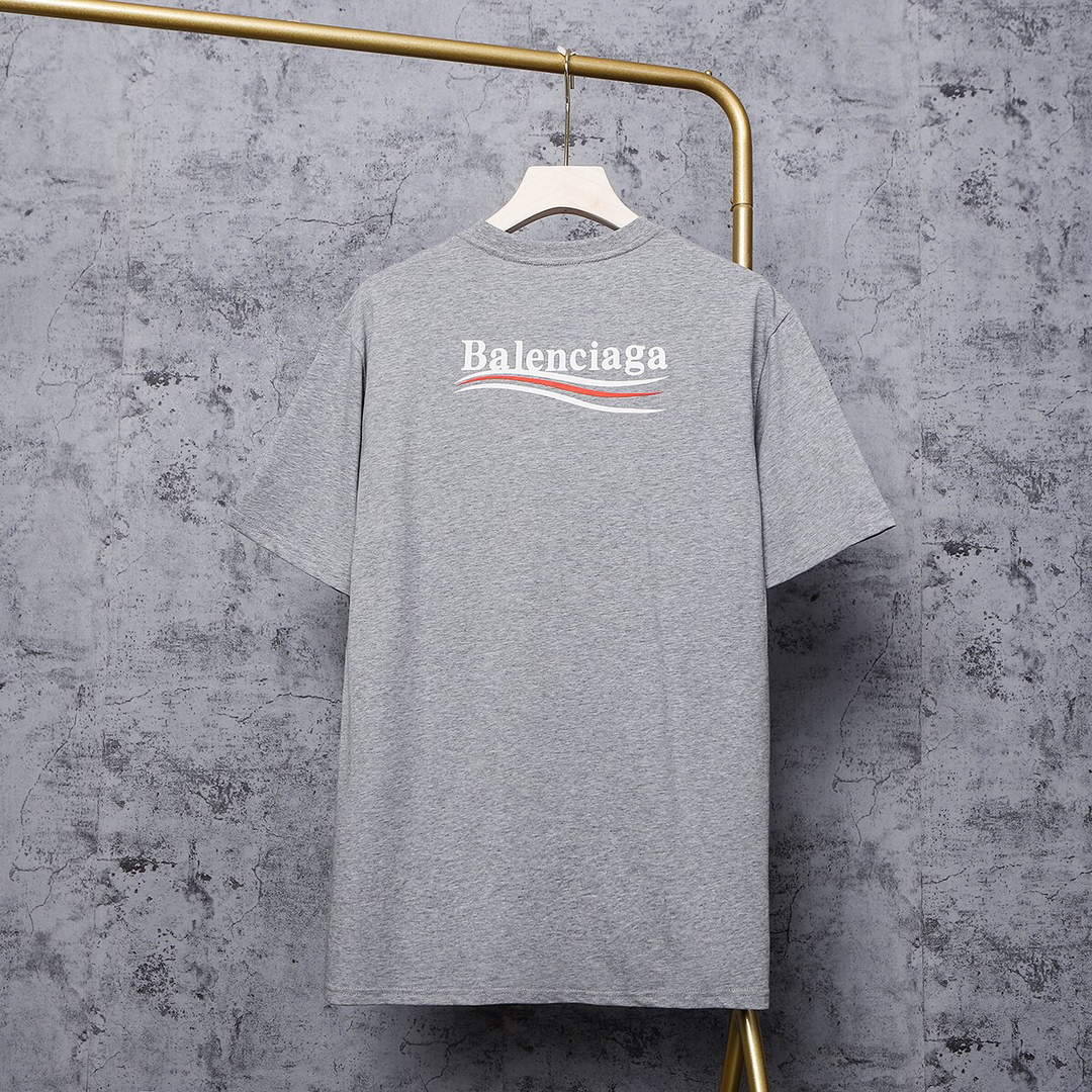 Balenciaga Women Men T-shirts Wholesale Balenciaga Short Sleeve Clothing BA77528