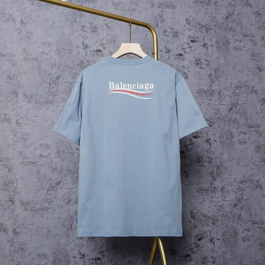 Balenciaga Women Men T-shirts Wholesale Balenciaga Short Sleeve Clothing BA77529