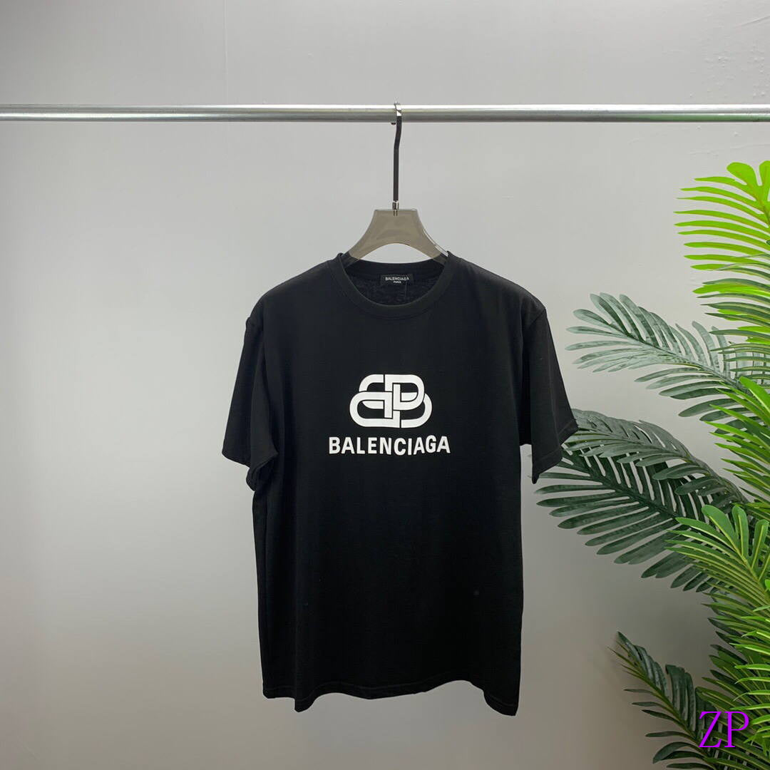 Balenciaga Women Men T-shirts Wholesale Balenciaga Short Sleeve Clothing BA77548