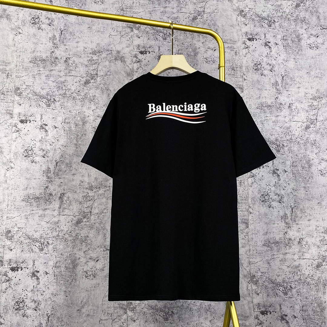 Balenciaga Women Men T-shirts Wholesale Balenciaga Short Sleeve Clothing BA77530