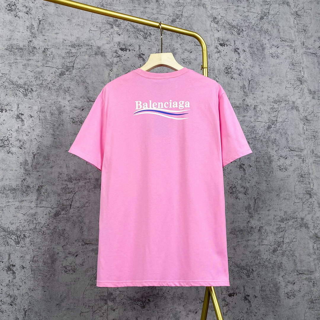 Balenciaga Women Men T-shirts Wholesale Balenciaga Short Sleeve Clothing BA77531