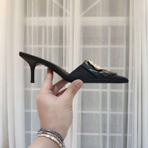 Balenciaga Women's Shoes BB Sign Mules B77578 - 35 - View 7