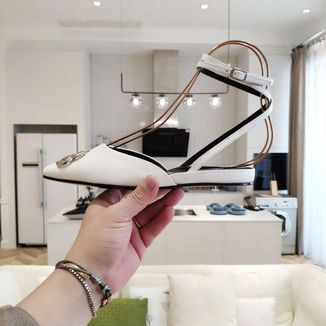 Balenciaga Women's Shoes BB Sign Sandal B77582 - 35 - View 4