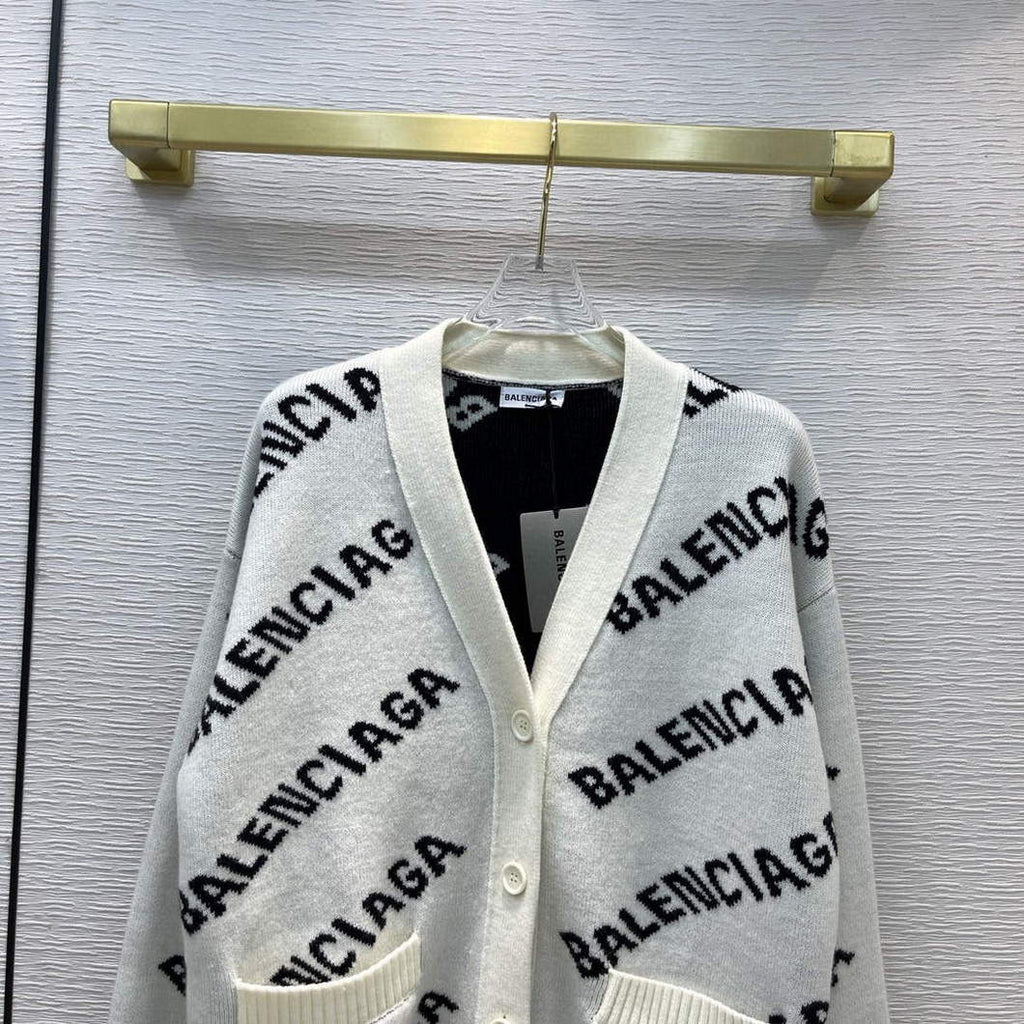 Balenciaga Women's Sweaters Designer Balenciaga Cardigan Clothing 38119