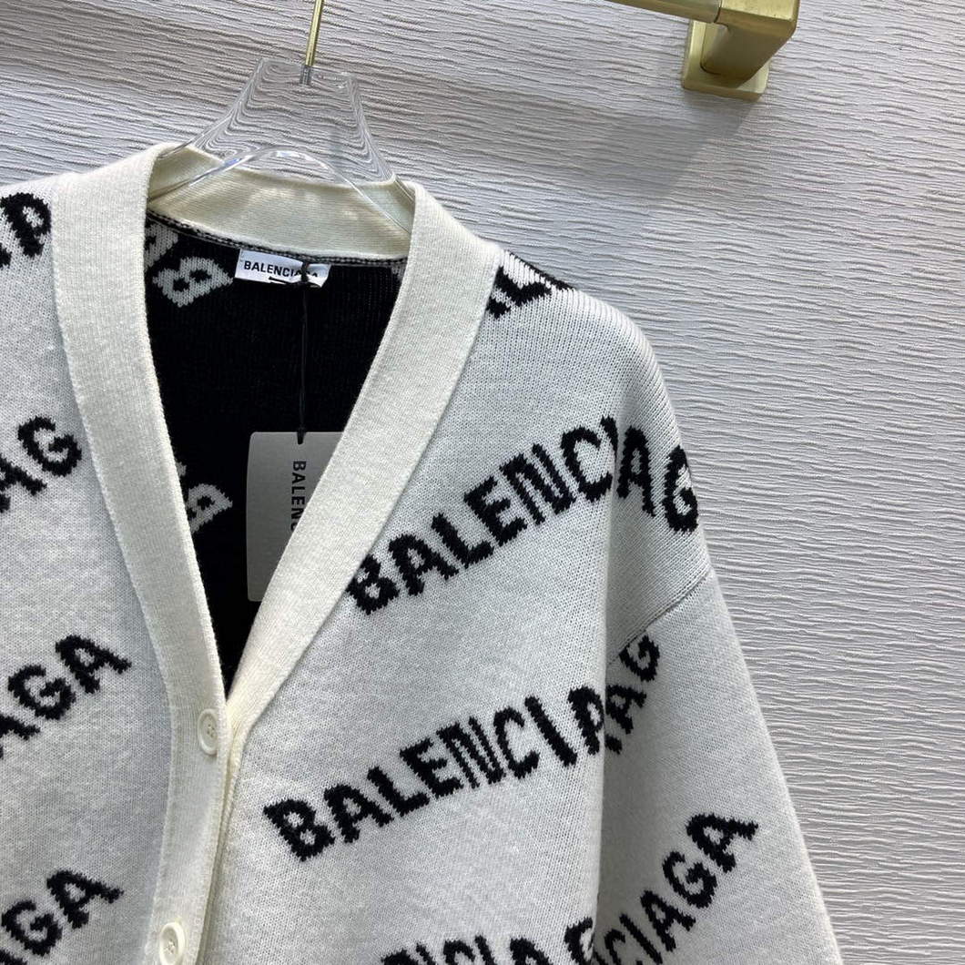 Balenciaga Women's Sweaters Designer Balenciaga Cardigan Clothing 38119
