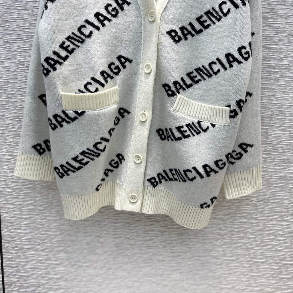 Balenciaga Women's Sweaters Designer Balenciaga Cardigan Clothing 38119