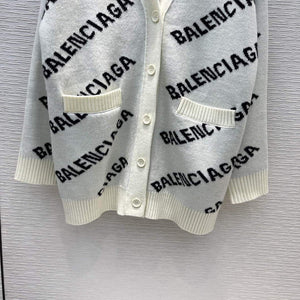Balenciaga Women's Sweaters Designer Balenciaga Cardigan Clothing 38119 - S - View 5