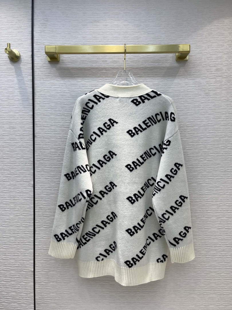 Balenciaga Women's Sweaters Designer Balenciaga Cardigan Clothing 38119