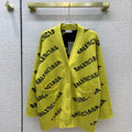 Balenciaga Women's Sweaters Designer Balenciaga Cardigan Clothing 38112 - S - View 1
