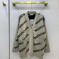Balenciaga Women's Sweaters Designer Balenciaga Cardigan Clothing 38121 - S - View 1