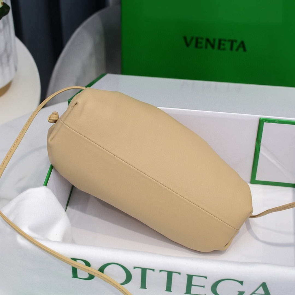 Bottega Veneta 585852 BV Mini Pouch Apricot Bag