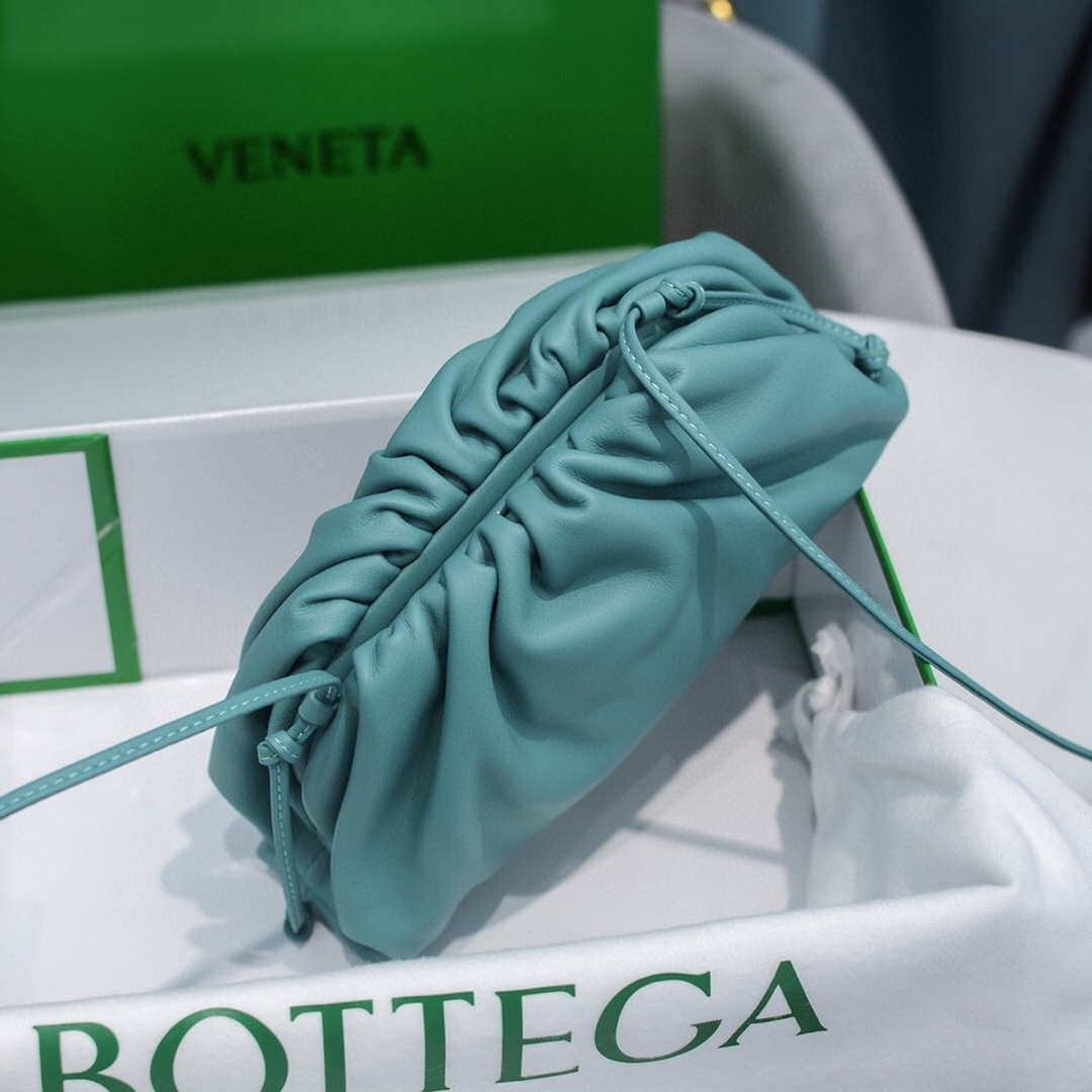 Bottega Veneta 585852 BV Mini Pouch Blue Bag - Default Title - View 4