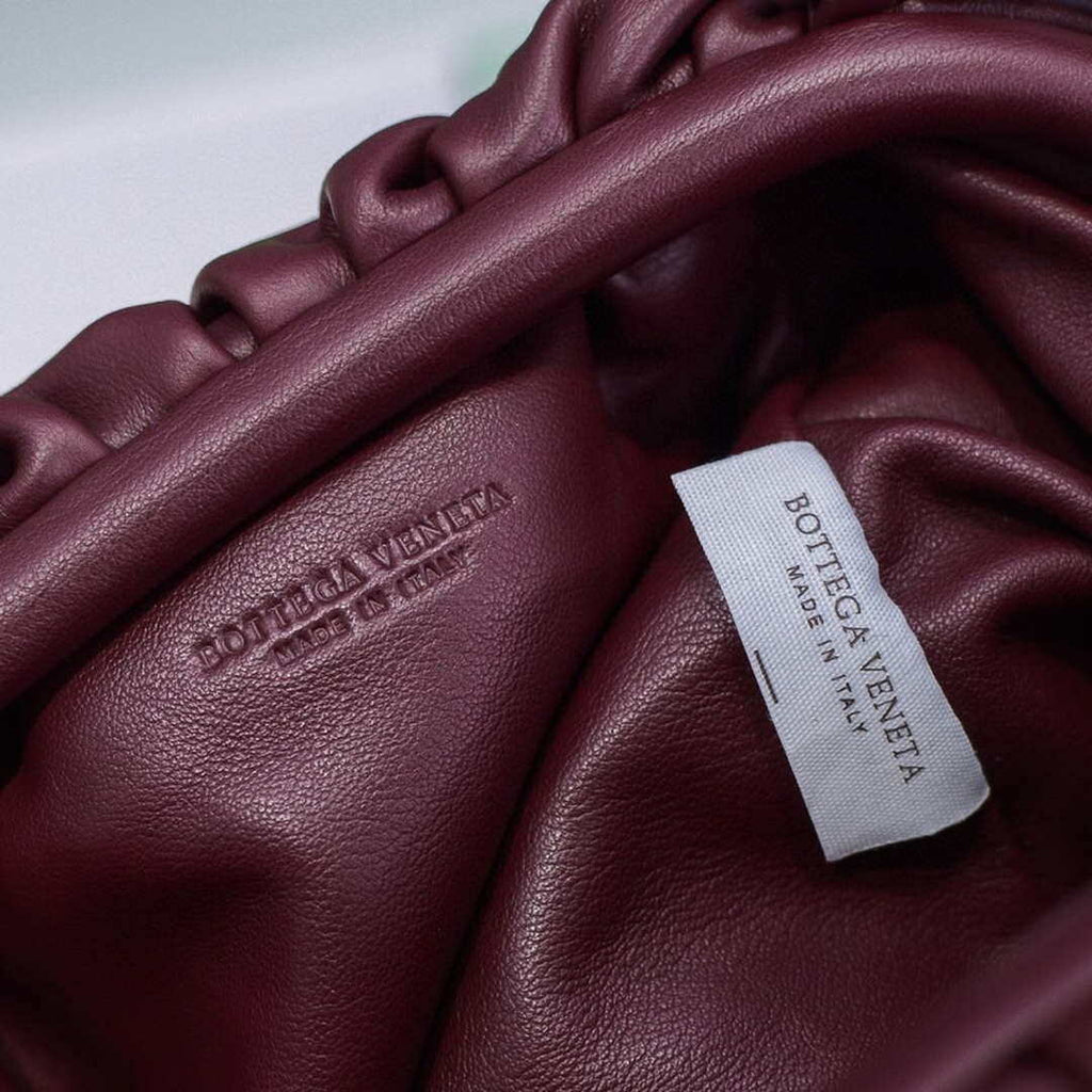 Bottega Veneta 585852 BV Mini Pouch Wine Red Bag