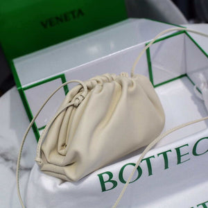 Bottega Veneta 585852 BV Mini Pouch Beige Bag - Default Title - View 3