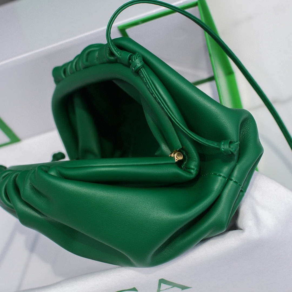 Bottega Veneta 585852 BV Mini Pouch Green Bag