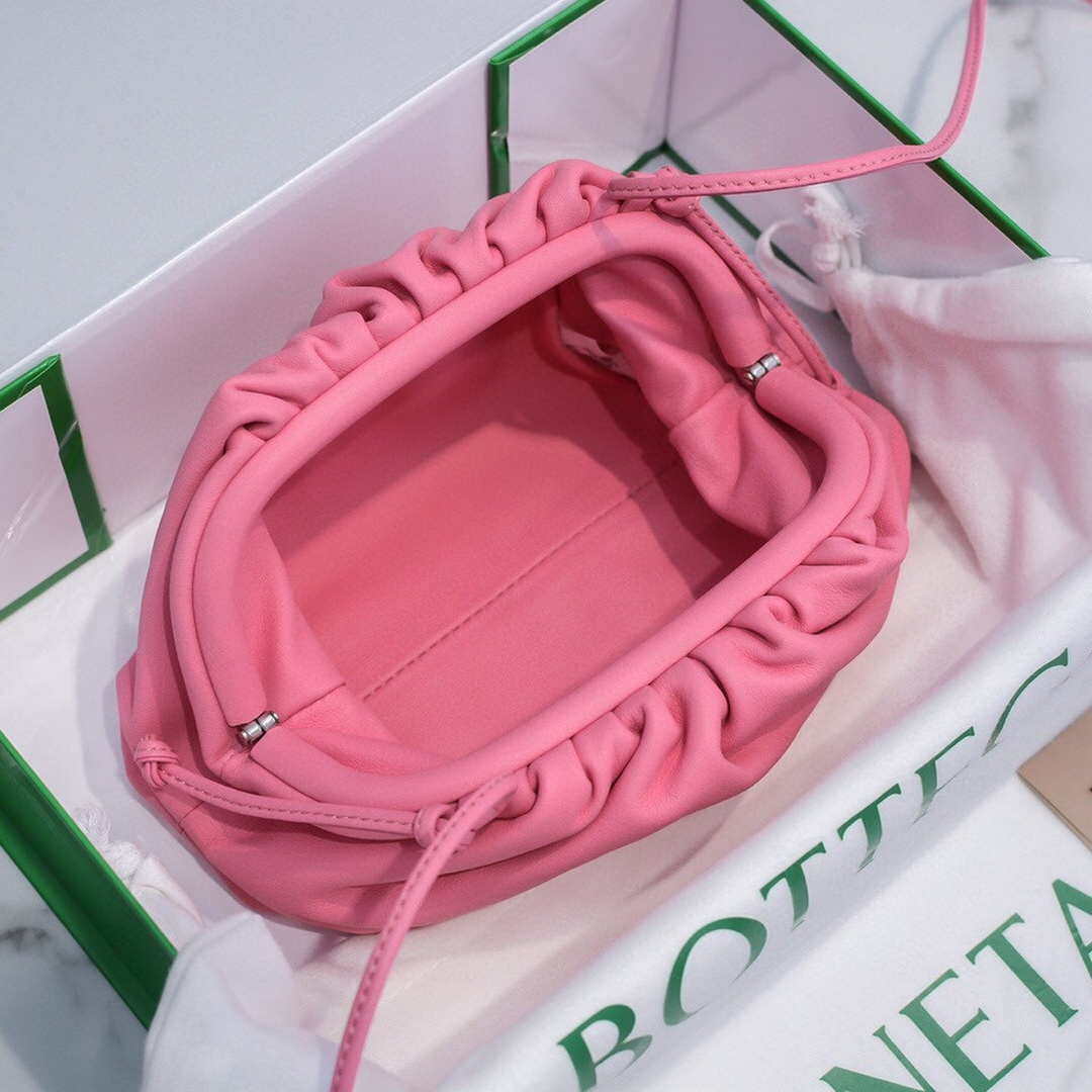 Bottega Veneta 585852 BV Mini Pouch Pink Bag - Default Title - View 7