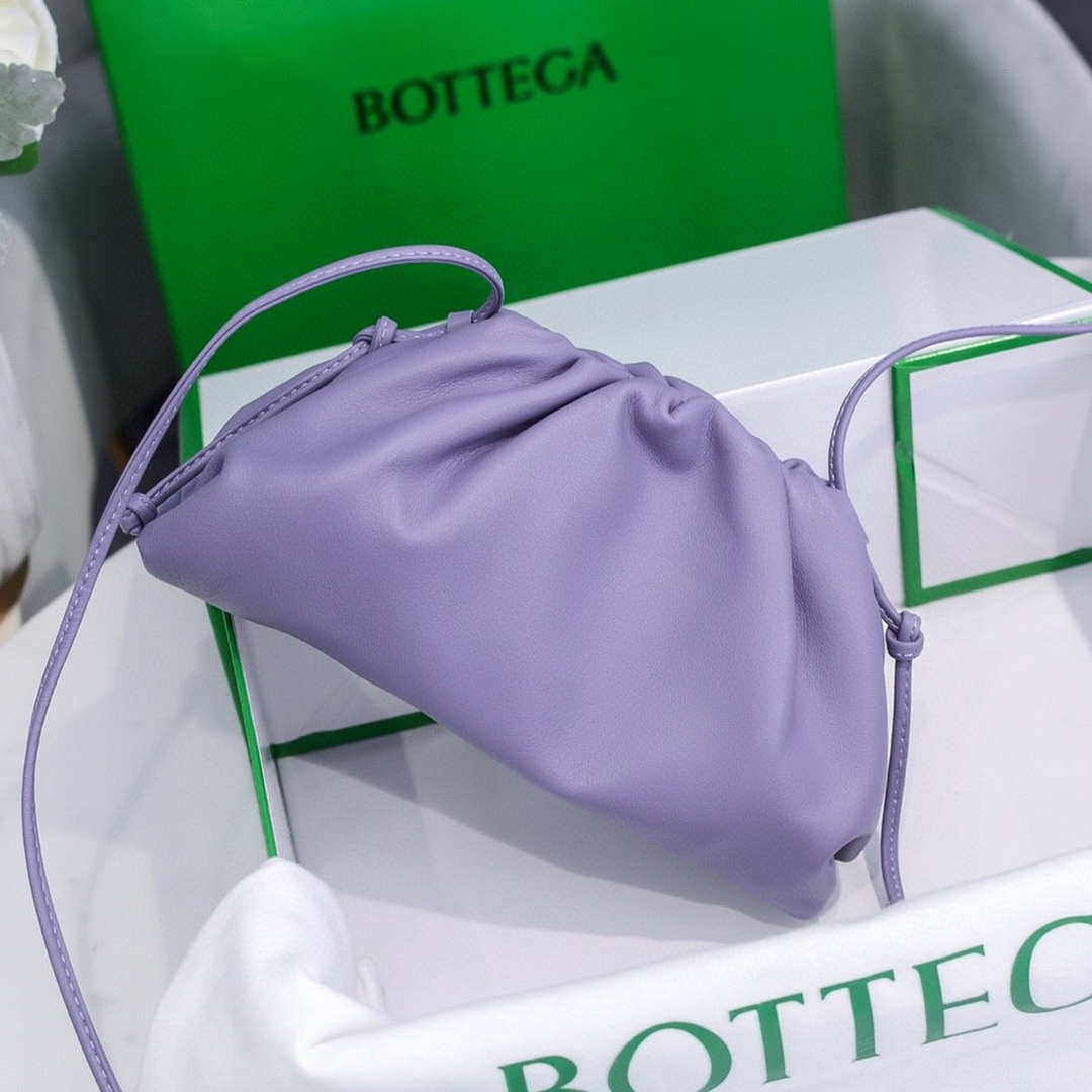 Bottega Veneta 585852 BV Mini Pouch Purple Bag - Default Title - View 2