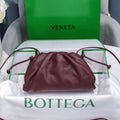 Bottega Veneta 585852 BV Mini Pouch Wine Red Bag - Default Title - View 1