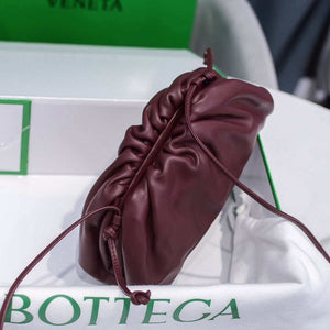 Bottega Veneta 585852 BV Mini Pouch Wine Red Bag - Default Title - View 4