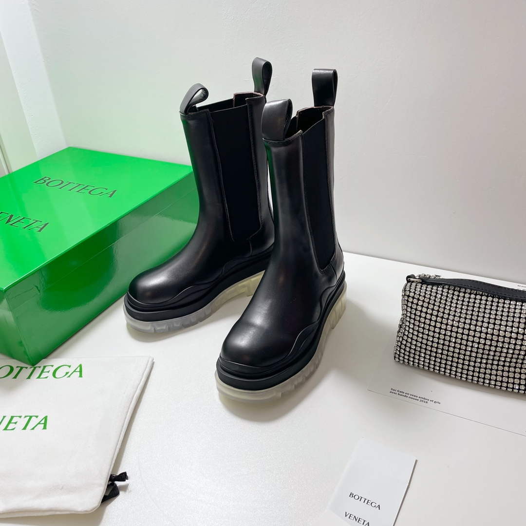 Bottega Veneta 630297VBS501445 BV Women Tire Chelsea Boot 192793 - 35 - View 1