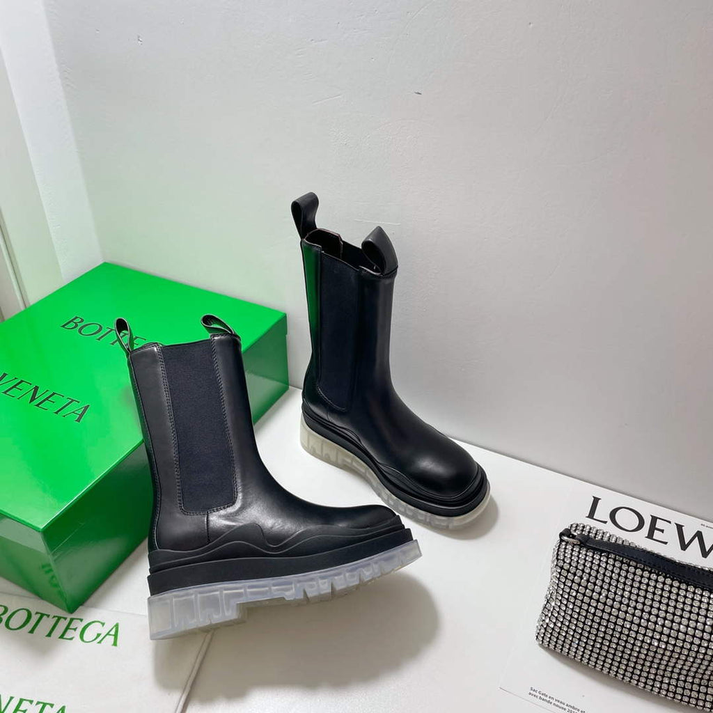Bottega Veneta 630297VBS501445 BV Women Tire Chelsea Boot 192793